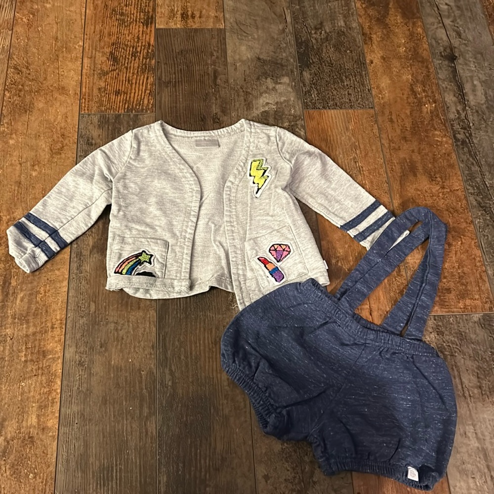 Rosie Pope Toddler Sweater and Shorts Set